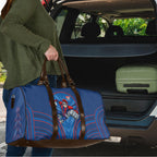Newcastle Knights Rugby Mascot Travel Bag Australian Rugby Culture - Tribal Inspired Knight Warrior