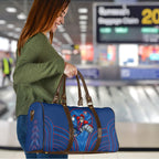 Newcastle Knights Rugby Mascot Travel Bag Australian Rugby Culture - Tribal Inspired Knight Warrior