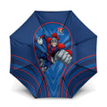Newcastle Knights Rugby Mascot Umbrella Australian Rugby Culture - Tribal Inspired Knight Warrior