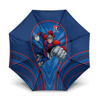 Newcastle Knights Rugby Mascot Umbrella Australian Rugby Culture - Tribal Inspired Knight Warrior