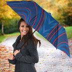 Newcastle Knights Rugby Mascot Umbrella Australian Rugby Culture - Tribal Inspired Knight Warrior