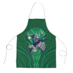 New Zealand Warriors Rugby Mascot Apron Australian Rugby Culture - Tribal Inspired Warrior