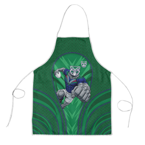 New Zealand Warriors Rugby Mascot Apron Australian Rugby Culture - Tribal Inspired Warrior
