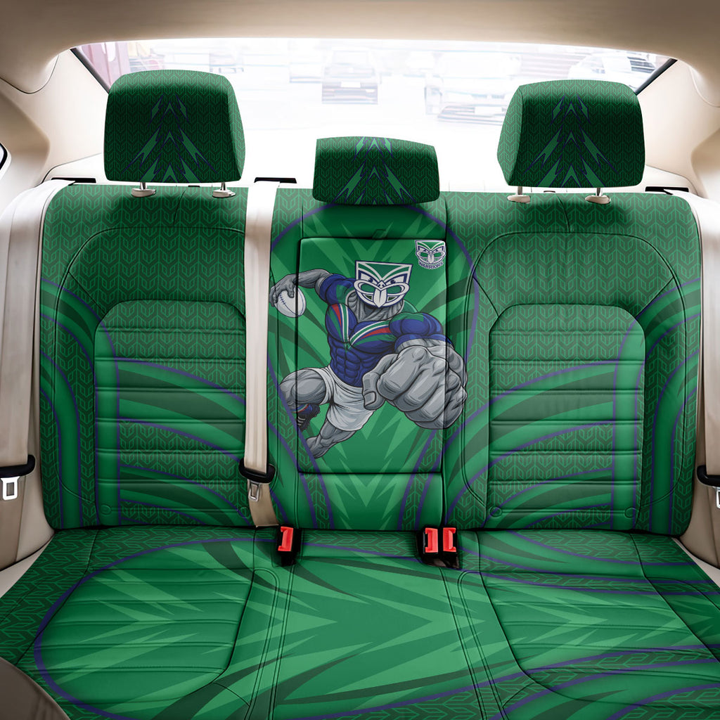 New Zealand Warriors Rugby Mascot Back Car Seat Cover Australian Rugby Culture - Tribal Inspired Warrior