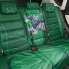 New Zealand Warriors Rugby Mascot Back Car Seat Cover Australian Rugby Culture - Tribal Inspired Warrior