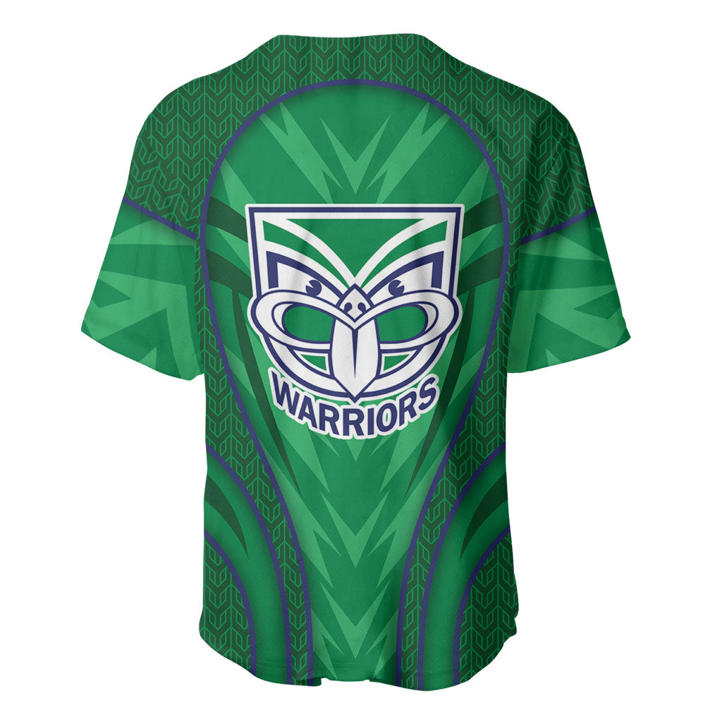 New Zealand Warriors Rugby Mascot Baseball Jersey Australian Rugby Culture - Tribal Inspired Warrior