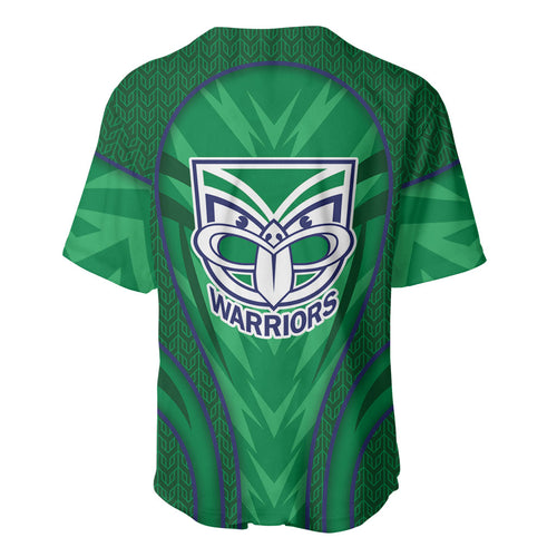 New Zealand Warriors Rugby Mascot Baseball Jersey Australian Rugby Culture - Tribal Inspired Warrior