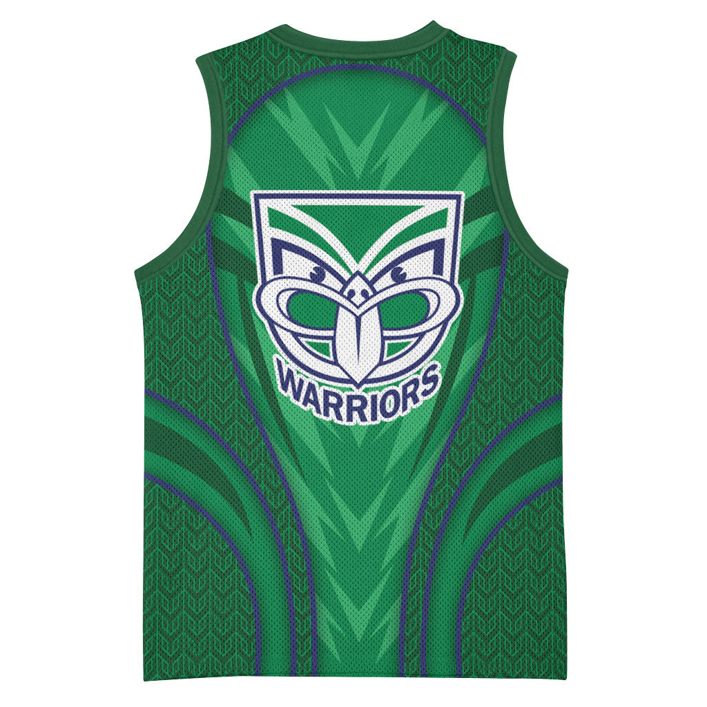 New Zealand Warriors Rugby Mascot Basketball Jersey Australian Rugby Culture - Tribal Inspired Warrior