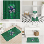 New Zealand Warriors Rugby Mascot Bathroom Set Australian Rugby Culture - Tribal Inspired Warrior