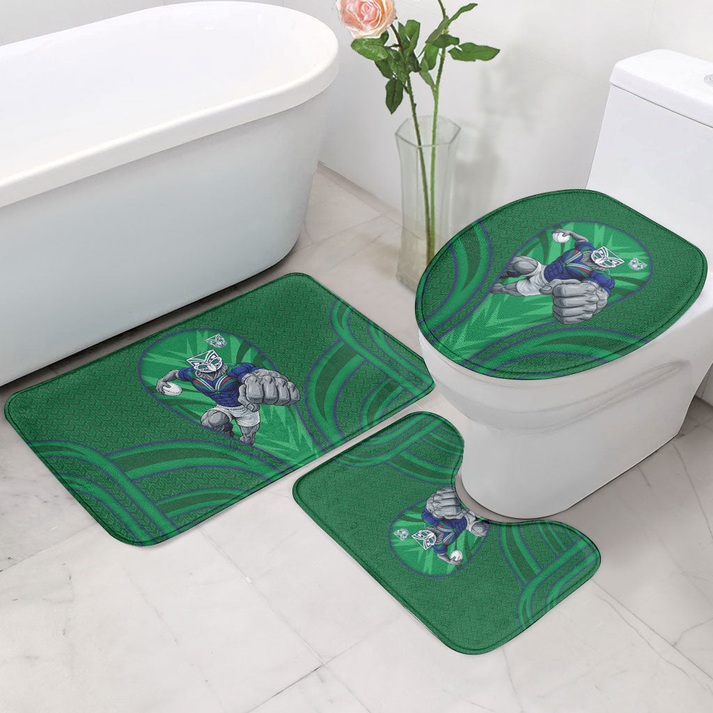 New Zealand Warriors Rugby Mascot Bathroom Set Australian Rugby Culture - Tribal Inspired Warrior
