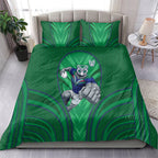 New Zealand Warriors Rugby Mascot Bedding Set Australian Rugby Culture - Tribal Inspired Warrior