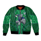 New Zealand Warriors Rugby Mascot Bomber Jacket Australian Rugby Culture - Tribal Inspired Warrior
