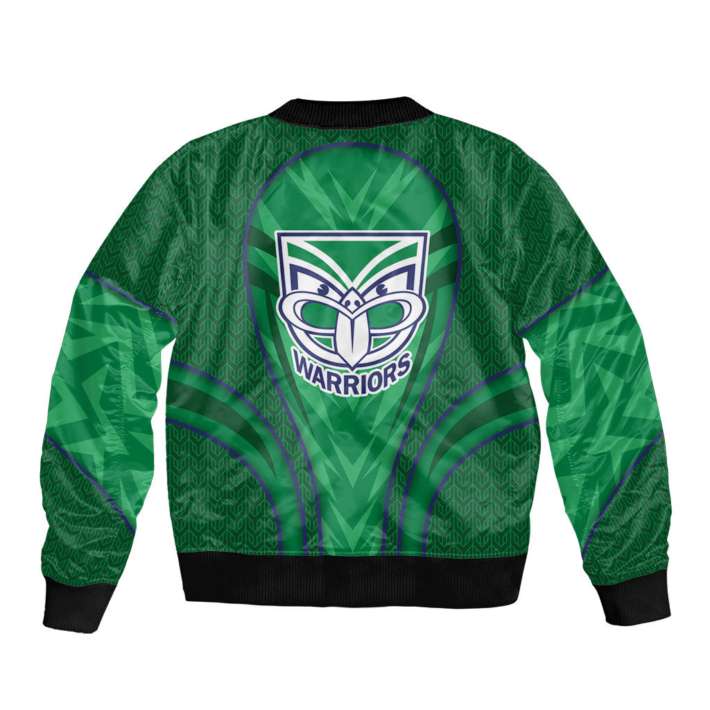New Zealand Warriors Rugby Mascot Bomber Jacket Australian Rugby Culture - Tribal Inspired Warrior