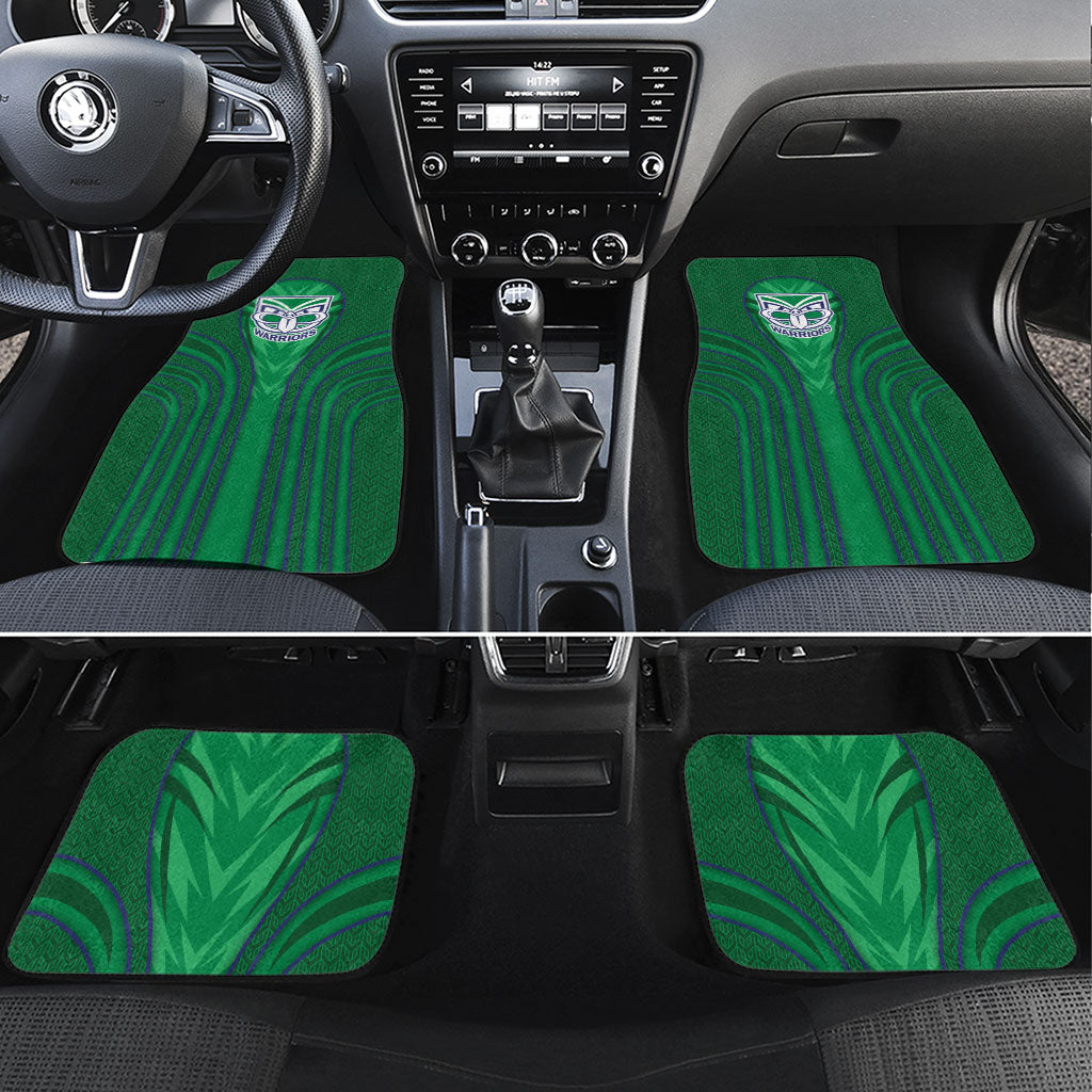 New Zealand Warriors Rugby Mascot Car Mats Australian Rugby Culture - Tribal Inspired Warrior