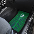 New Zealand Warriors Rugby Mascot Car Mats Australian Rugby Culture - Tribal Inspired Warrior