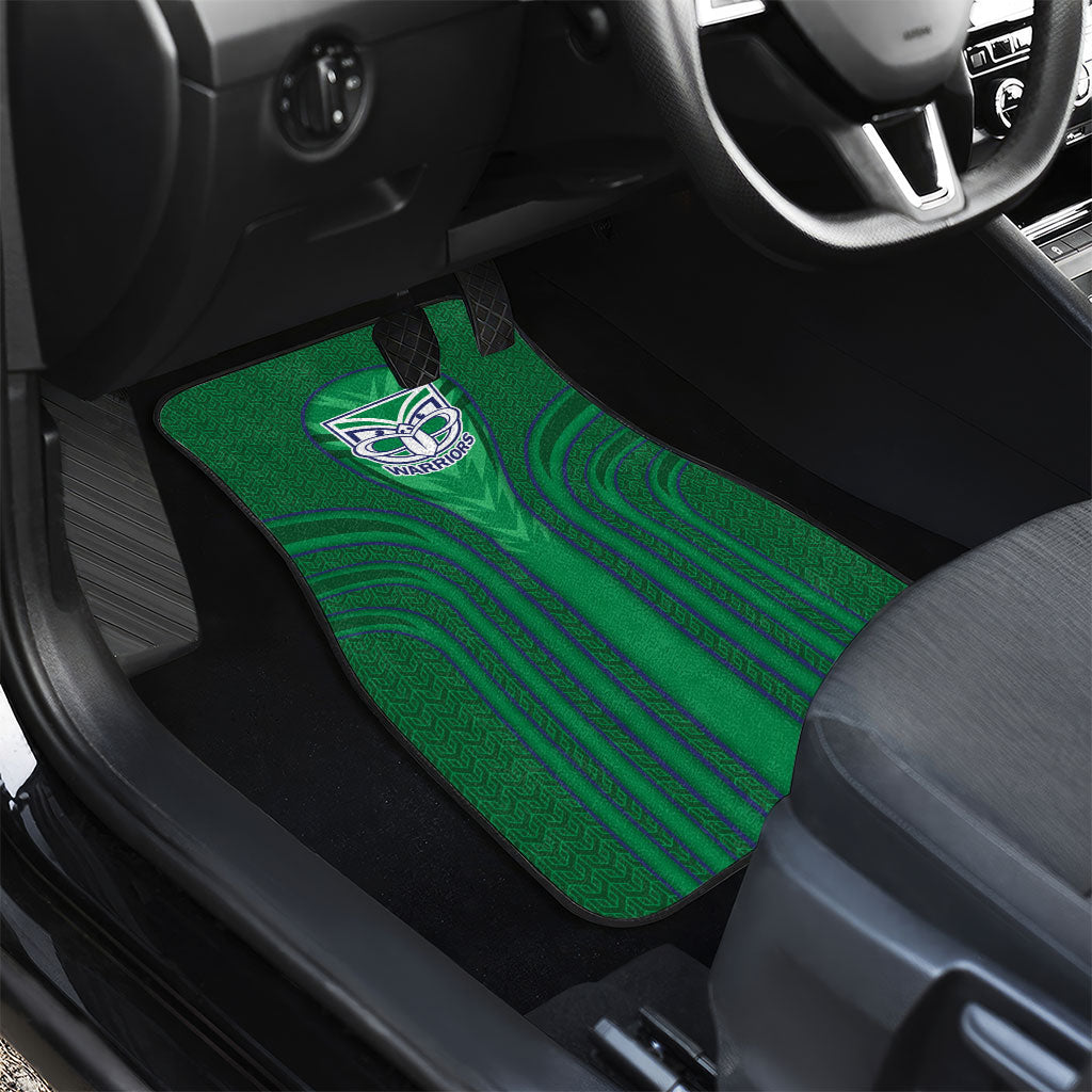 New Zealand Warriors Rugby Mascot Car Mats Australian Rugby Culture - Tribal Inspired Warrior