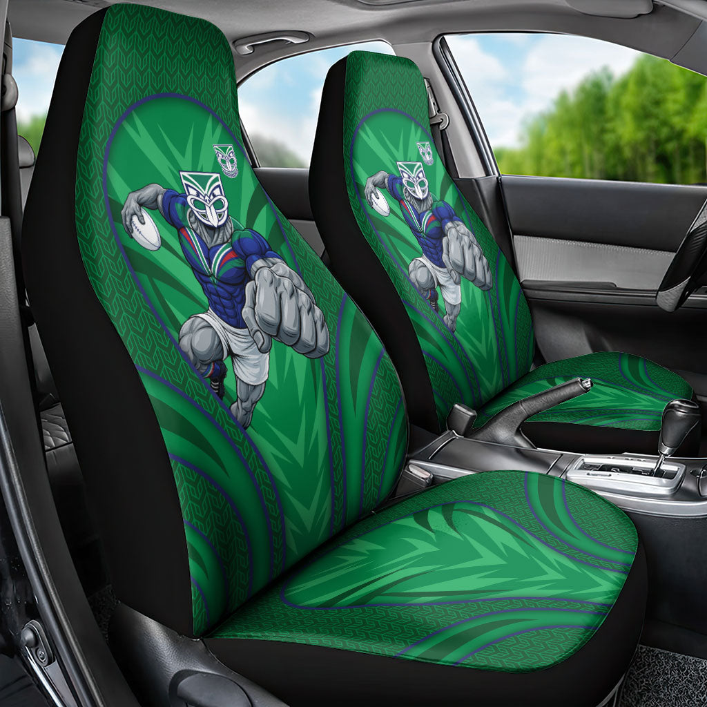New Zealand Warriors Rugby Mascot Car Seat Cover Australian Rugby Culture - Tribal Inspired Warrior