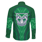 New Zealand Warriors Rugby Mascot Family Matching Mermaid Dress and Hawaiian Shirt Australian Rugby Culture - Tribal Inspired Warrior