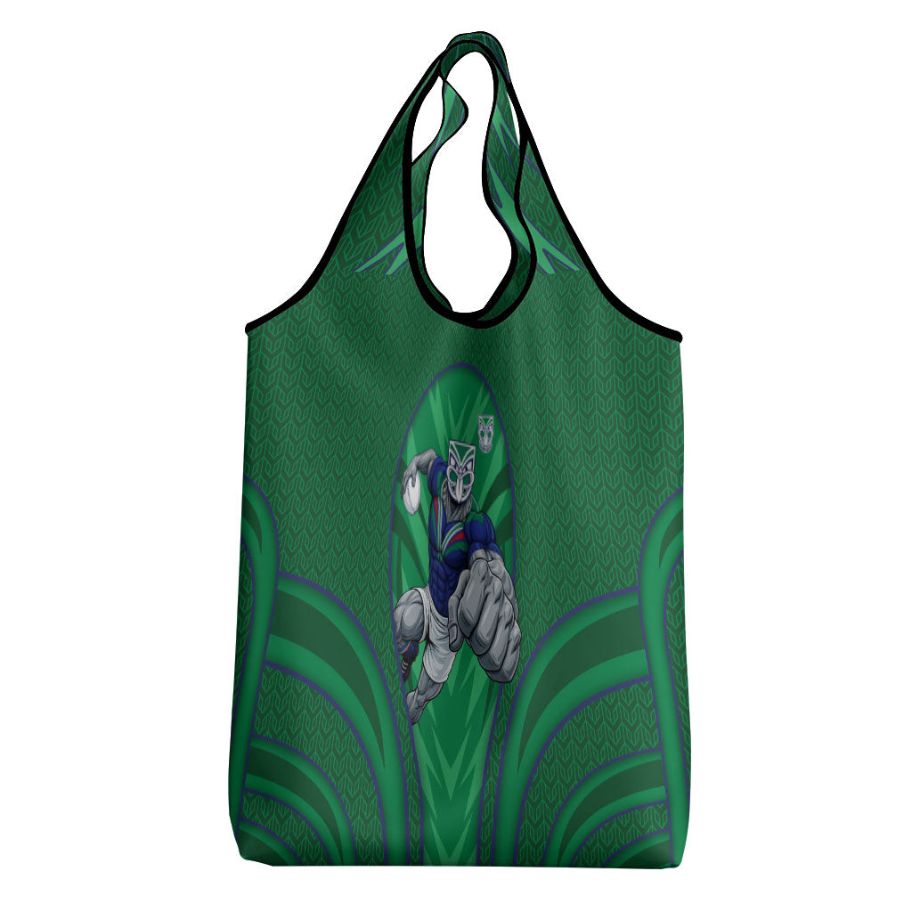 New Zealand Warriors Rugby Mascot Grocery Bag Australian Rugby Culture - Tribal Inspired Warrior