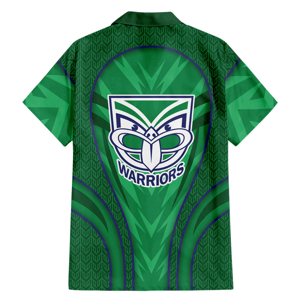 New Zealand Warriors Rugby Mascot Hawaiian Shirt Australian Rugby Culture - Tribal Inspired Warrior