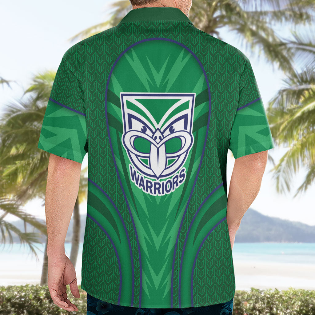 New Zealand Warriors Rugby Mascot Hawaiian Shirt Australian Rugby Culture - Tribal Inspired Warrior