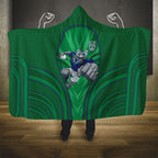 New Zealand Warriors Rugby Mascot Hooded Blanket Australian Rugby Culture - Tribal Inspired Warrior