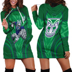 New Zealand Warriors Rugby Mascot Hoodie Dress Australian Rugby Culture - Tribal Inspired Warrior