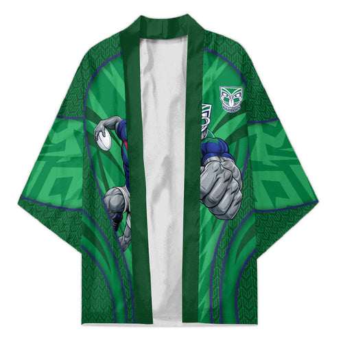 New Zealand Warriors Rugby Mascot Kimono Australian Rugby Culture - Tribal Inspired Warrior