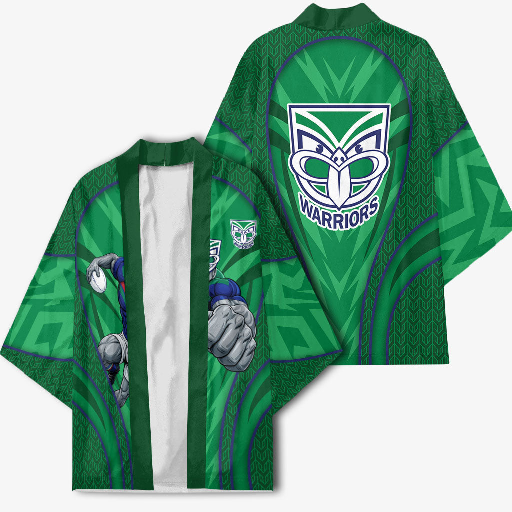 New Zealand Warriors Rugby Mascot Kimono Australian Rugby Culture - Tribal Inspired Warrior