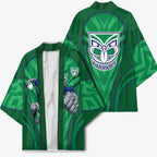 New Zealand Warriors Rugby Mascot Kimono Australian Rugby Culture - Tribal Inspired Warrior