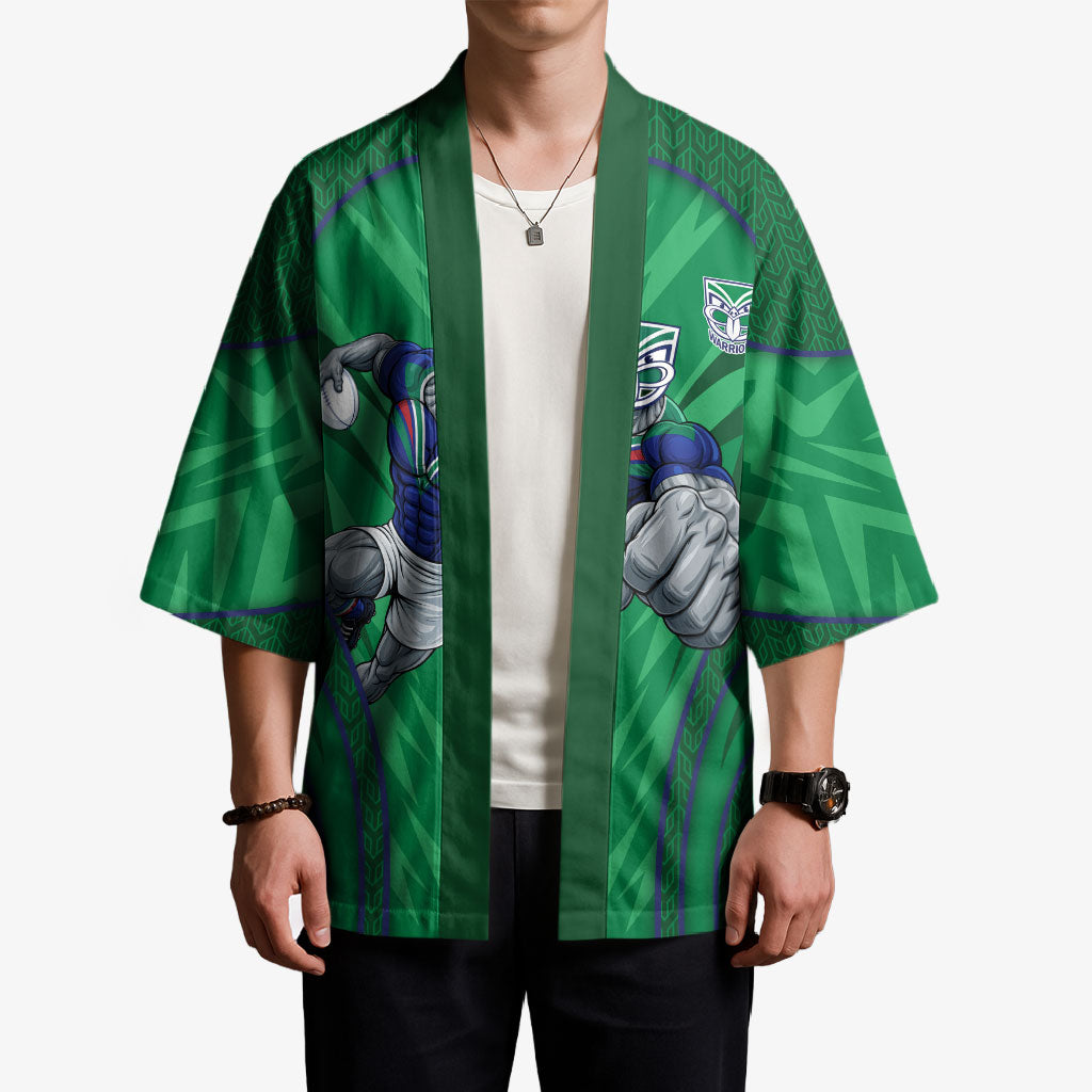 New Zealand Warriors Rugby Mascot Kimono Australian Rugby Culture - Tribal Inspired Warrior