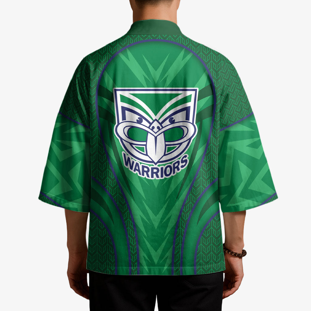 New Zealand Warriors Rugby Mascot Kimono Australian Rugby Culture - Tribal Inspired Warrior