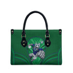 New Zealand Warriors Rugby Mascot Leather Bag Australian Rugby Culture - Tribal Inspired Warrior