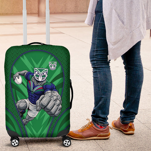 New Zealand Warriors Rugby Mascot Luggage Cover Australian Rugby Culture - Tribal Inspired Warrior