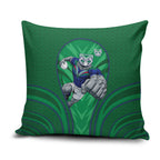 New Zealand Warriors Rugby Mascot Pillow Cover Australian Rugby Culture - Tribal Inspired Warrior