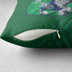 New Zealand Warriors Rugby Mascot Pillow Cover Australian Rugby Culture - Tribal Inspired Warrior