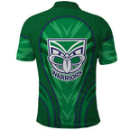 New Zealand Warriors Rugby Mascot Polo Shirt Australian Rugby Culture - Tribal Inspired Warrior