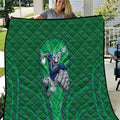 New Zealand Warriors Rugby Mascot Quilt Australian Rugby Culture - Tribal Inspired Warrior