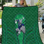 New Zealand Warriors Rugby Mascot Quilt Australian Rugby Culture - Tribal Inspired Warrior