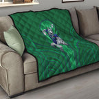 New Zealand Warriors Rugby Mascot Quilt Australian Rugby Culture - Tribal Inspired Warrior