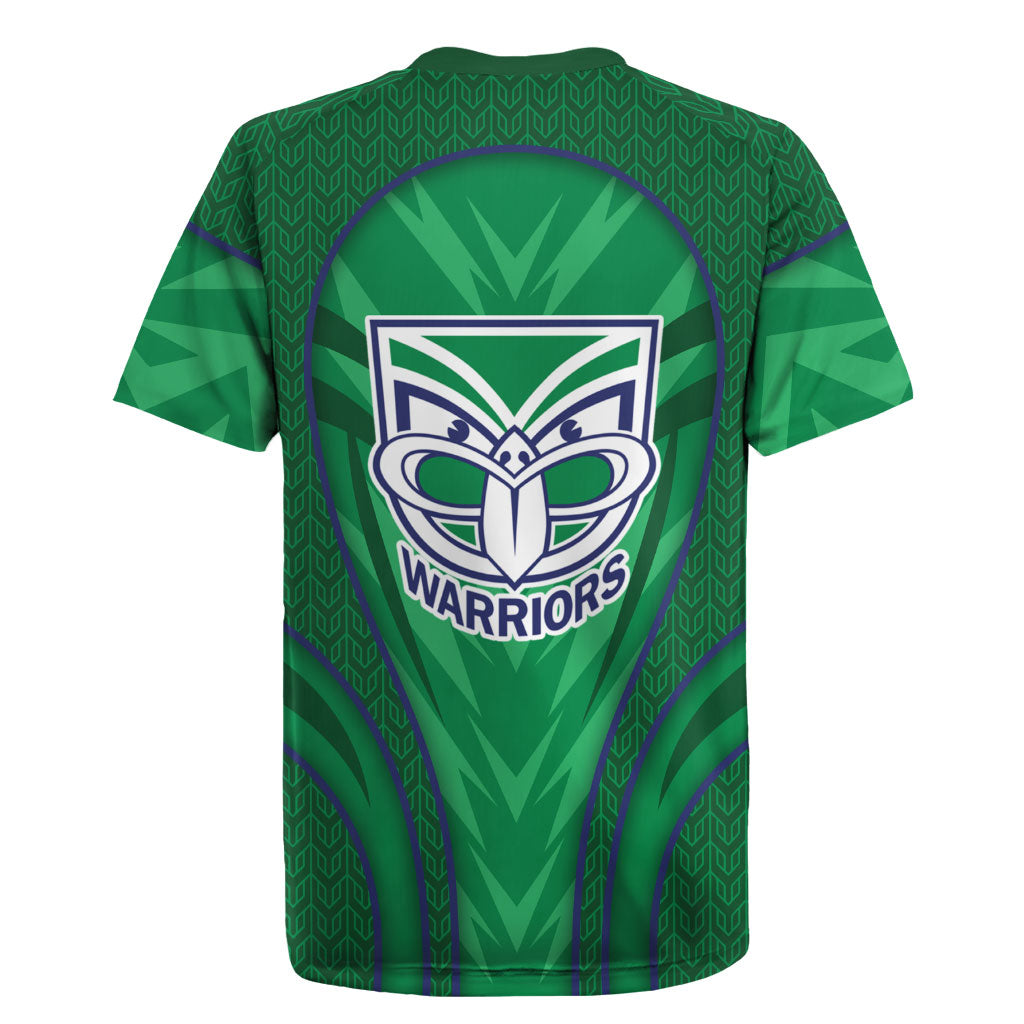 New Zealand Warriors Rugby Mascot Rugby Jersey Australian Rugby Culture - Tribal Inspired Warrior