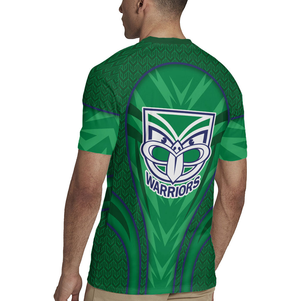 New Zealand Warriors Rugby Mascot Rugby Jersey Australian Rugby Culture - Tribal Inspired Warrior