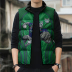 New Zealand Warriors Rugby Mascot Sleeveless Puffer Jacket Australian Rugby Culture - Tribal Inspired Warrior