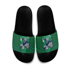 New Zealand Warriors Rugby Mascot Slide Sandals Australian Rugby Culture - Tribal Inspired Warrior