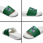 New Zealand Warriors Rugby Mascot Slide Sandals Australian Rugby Culture - Tribal Inspired Warrior