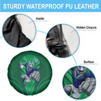 New Zealand Warriors Rugby Mascot Spare Tire Cover Australian Rugby Culture - Tribal Inspired Warrior