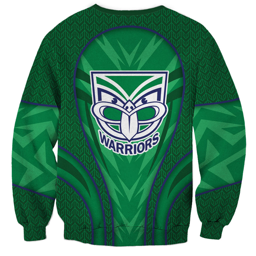New Zealand Warriors Rugby Mascot Sweatshirt Australian Rugby Culture - Tribal Inspired Warrior