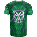 New Zealand Warriors Rugby Mascot T Shirt Australian Rugby Culture - Tribal Inspired Warrior