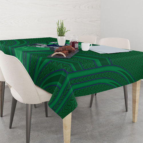 New Zealand Warriors Rugby Mascot Tablecloth Australian Rugby Culture - Tribal Inspired Warrior