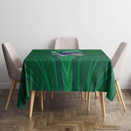 New Zealand Warriors Rugby Mascot Tablecloth Australian Rugby Culture - Tribal Inspired Warrior